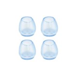 Set 4 Protectii pentru Picioare Scaune si Parchet, M, diametru 21-25 mm