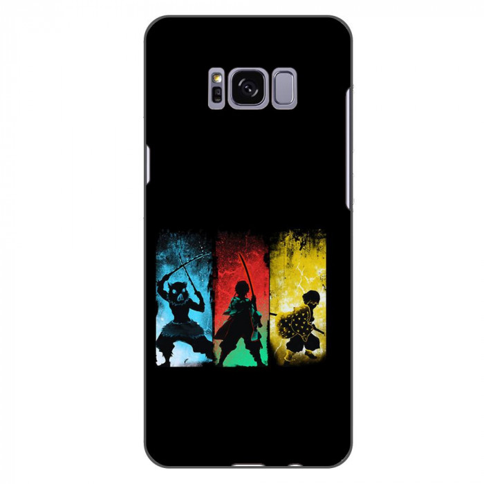 Husa compatibila cu Samsung Galaxy S8 Silicon Gel Tpu Model Demon Slayer Team