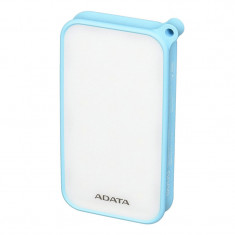 Baterie externa Adata, 8000 mAh, 1 x USB, Albastru/Alb foto