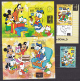 Togo 1986 Disney Chicago supr. MI 1962-63 + 2 bl.288,289 MNH, Nestampilat