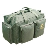 Geanta accesorii pescuit Baracuda B19, 50 litri, verde, 65 x 63 x 34 cm