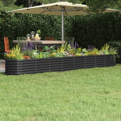 Gossi strat inaltat gradina 332x40x36 cm otel vopsit electrostatic foto