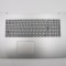 Carcasa superioara cu tastatura palmrest Laptop, Lenovo, IdeaPad 330-17ICH Type 81FL, 5CB0R48069, cu iluminare, layout TR (turceste)