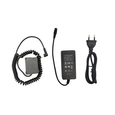 Alimentator Panasonic DMW-DCC8 8.4V 2A 230V EU Dummy Battery Camera Adapter Spring Cord foto