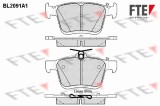 Placute Frana Disc Spate FTE 9010676 Audi Seat Skoda VW A3 Ateca Golf VII Karoq Leon Octavia Passat B8 Q2 Superb III T-Roc Touran TT