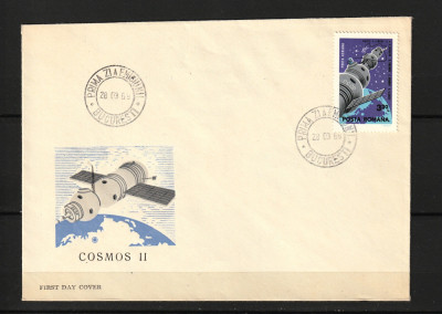 Romania, 1969 | Andocare Misiunile Soyuz 4 şi 5 - Cosmos | FDC | aph foto