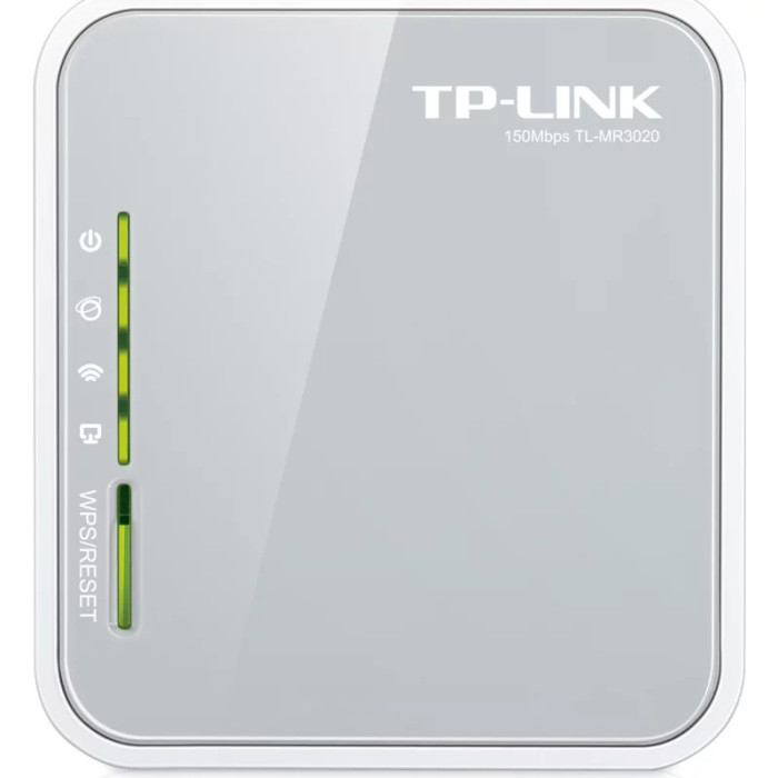 ROUTER TP-LINK wireless. portabil 3G 150Mbps 1 port WAN/LAN compatibil UMTS/HSPA/EVDO 3G USB modem 2.4GHz 802.11n/g/b TL-MR3020 (include timbru verde