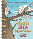 Mary Engelbreit&#039;s 12-Month 2024 Monthly/Weekly Planner Calendar: Always Seek Knowledge