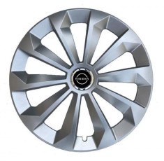 Set 4 capace roti pentru Nissan Nou, model Fame Gray, R16 foto