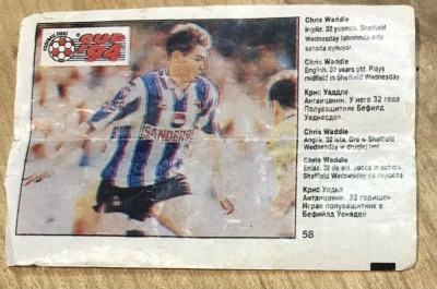 COLOB Actibild Fodbal 1994 Nr. 58 foto