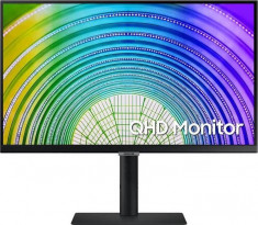 Monitor LED Samsung LS24A600UCUXEN 24 inch 5ms QHD Black foto