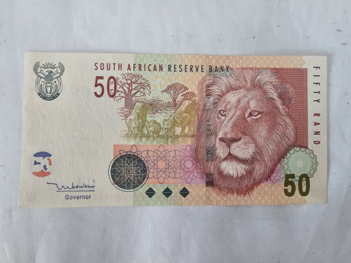 Africa de Sud 50 Rand 2005 Noua