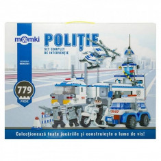 Set constructie MomKi tip Lego Vehicule interventie 779 piese foto