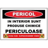 Placute in interior sunt produse chimice periculoase