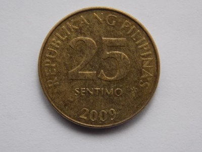 25 SENTIMO 2009 FILIPINE-magnetic foto