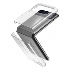 Husa Spate Cellularline Hard Clear pentru Samsung Galaxy Z Flip 5 Transparent foto