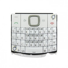 Tastatură QWERTY Nokia X2-01 Albă