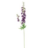 Fir floare decorativa pentru interior,plastic,mov,84 cm