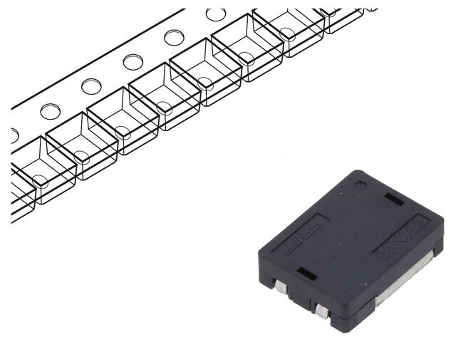Filtru Anti-Interferențe SMD 50VDC 12,1x9,1x3,1mm