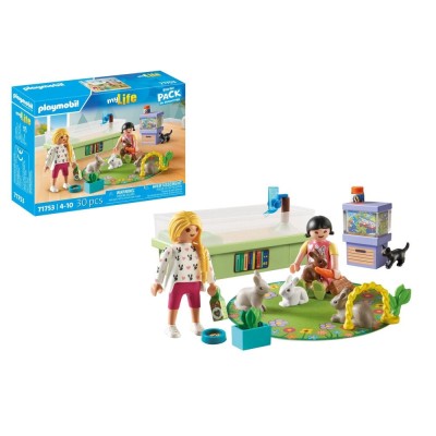 Playmobil - Set starter Familie de iepurasi foto