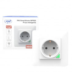 Aproape nou: Priza inteligenta PNI SmartHome WP850 WiFi, montaj ingropat, control p foto