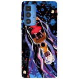 Husa compatibila cu Motorola Edge 20 Lite model Ponyo and sosuke adventures, Silicon, TPU, Viceversa, Transparent, Carcasa