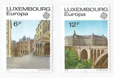 |Luxemburg, Europa CEPT, 1977, MNH foto