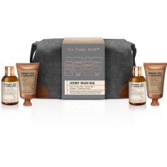 Baylis &amp; Harding The Fuzzy Duck Bergamot, Hemp &amp; Sandalwood set cadou geanta de cosmetice pentru bărbați