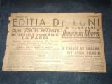 ZIAR ROMANIA LIBERA EDITIA DE LUNI 13 AUGUST 1946
