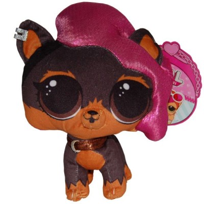 Jucarie din plus si material textil Ruff Rocker, L.O.L. Surprise! Pets, 20 cm foto