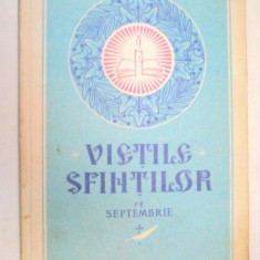 VIETILE SFINTILOR PE LUNA SEPTEMBRIE 1992