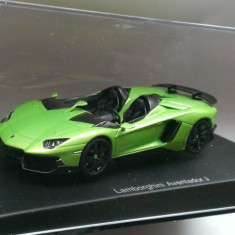 Macheta Lamborghini Aventador J Roadster 2012 verde - AutoArt 1/43