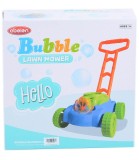 Jucarie Masina de Tuns Iarba cu Bule de Sapun si Sunete Multicolor Plastic 27x27x48cm Peste 3 Ani