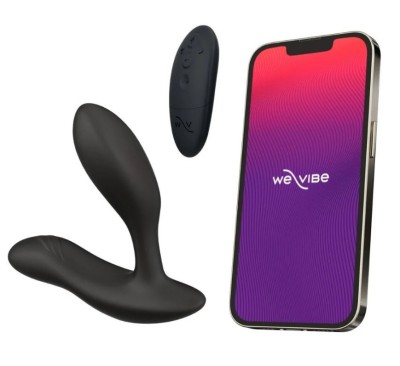 Stimulator Vector+, Silicon, Telecomanda Wireless, Bluetooth, Free App, USB, Negru foto