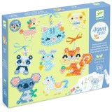 Atelier creativ cu margele Animalute norocoase, Djeco
