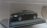 Macheta Audi A5 Sportback MK2 2016 negru - Spark 1/43, 1:43