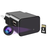 Cumpara ieftin Incarcator USB cu Camera Spion iUni IP1000, 8GB, WiFi, Vizualizare 4K, Audio-Video, P2P