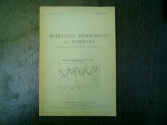 Buletinul demografic al Romaniei miscarea populatiei iulie-august 1947 anul XVI nr. 7-8 foto