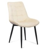 SCAUN LIVING DIN CATIFEA SI CADRUL METALIC BUC 206 CREM