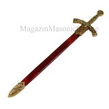 Cutit desfacut plicuri - Spada Cavaler Templier