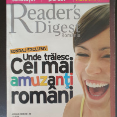 Revista READER'S DIGEST ROMANIA, NR. 30, Aprilie 2008, 144 pag