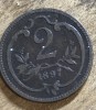 MNDSTR AUT24 Austro-Ungaria 2 hellar 1897, Europa