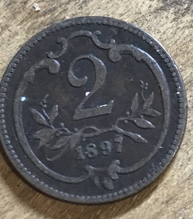 MNDSTR AUT24 Austro-Ungaria 2 hellar 1897