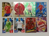 Carti cu fotbalisti - Selectionata Spaniei