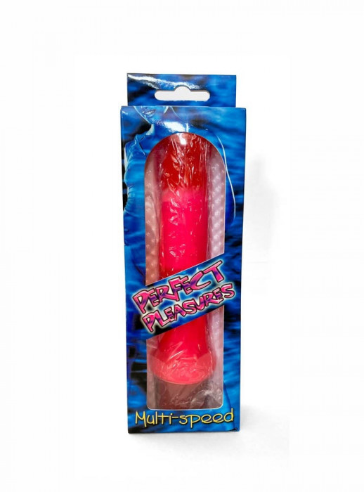 Jelly Anal - Vibrator realist roz, 16 cm