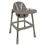 Scaunel cu masuta pentru bebelusi, Stone Grey &ndash; Dolu