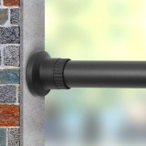 Cumpara ieftin Bara inox telescopica pentru perdea dus 210-310 cm, Negru - CN
