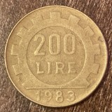C50 - Moneda foarte veche - Italia - 200 lire - 1983