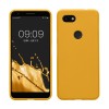 Husa pentru Google Pixel 3a, Silicon, Galben, 47590.143, Carcasa, Kwmobile