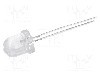 Dioda LED, 8mm, ro&amp;#351;ie, 10000...13000mcd, 20mA, 1,8...2,6V, OPTOSUPPLY - OS5RPM8131A